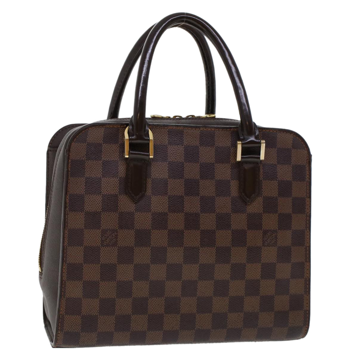 LOUIS VUITTON Damier Ebene Triana Hand Bag N51155 LV bs6136