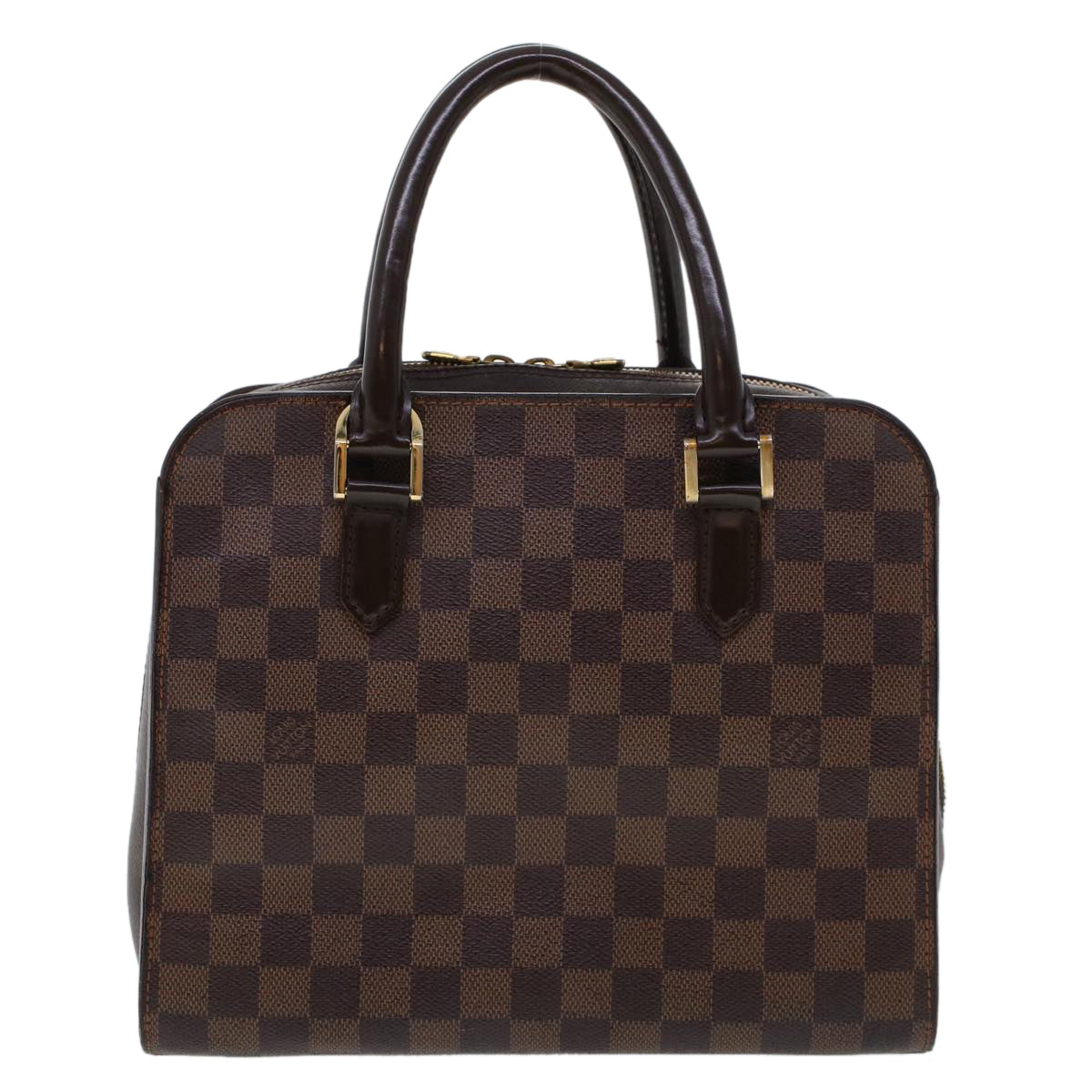 LOUIS VUITTON Damier Ebene Triana Hand Bag N51155 LV bs6136