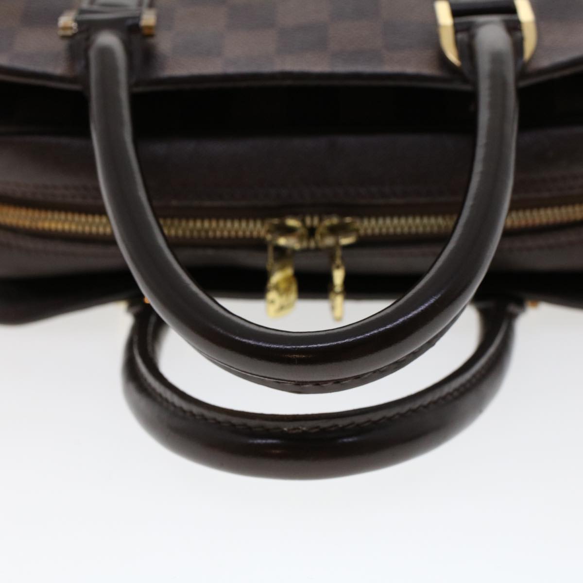 LOUIS VUITTON Damier Ebene Triana Hand Bag N51155 LV bs6136