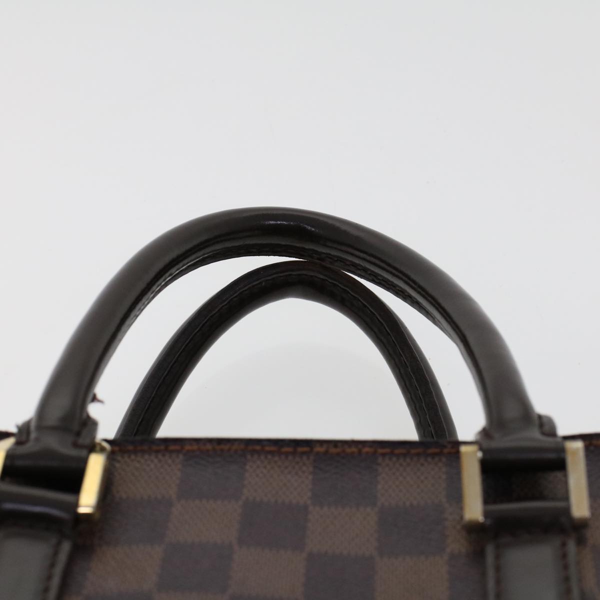 LOUIS VUITTON Damier Ebene Triana Hand Bag N51155 LV bs6136