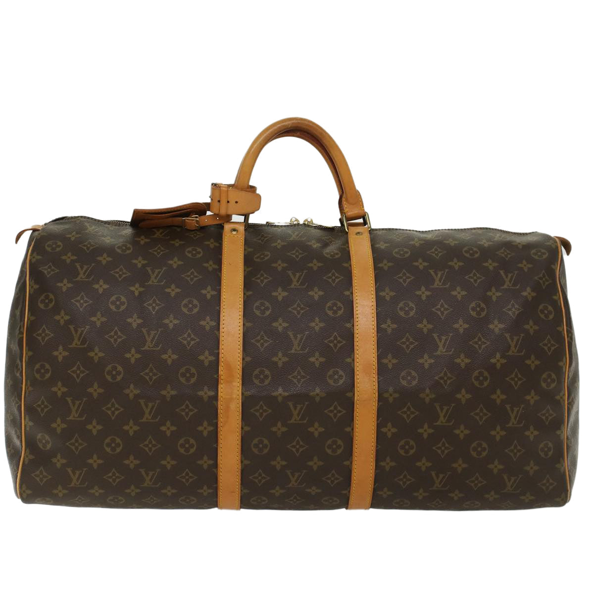 LOUIS VUITTON Monogram Keepall 60 Boston Bag M41422 LV bs6143