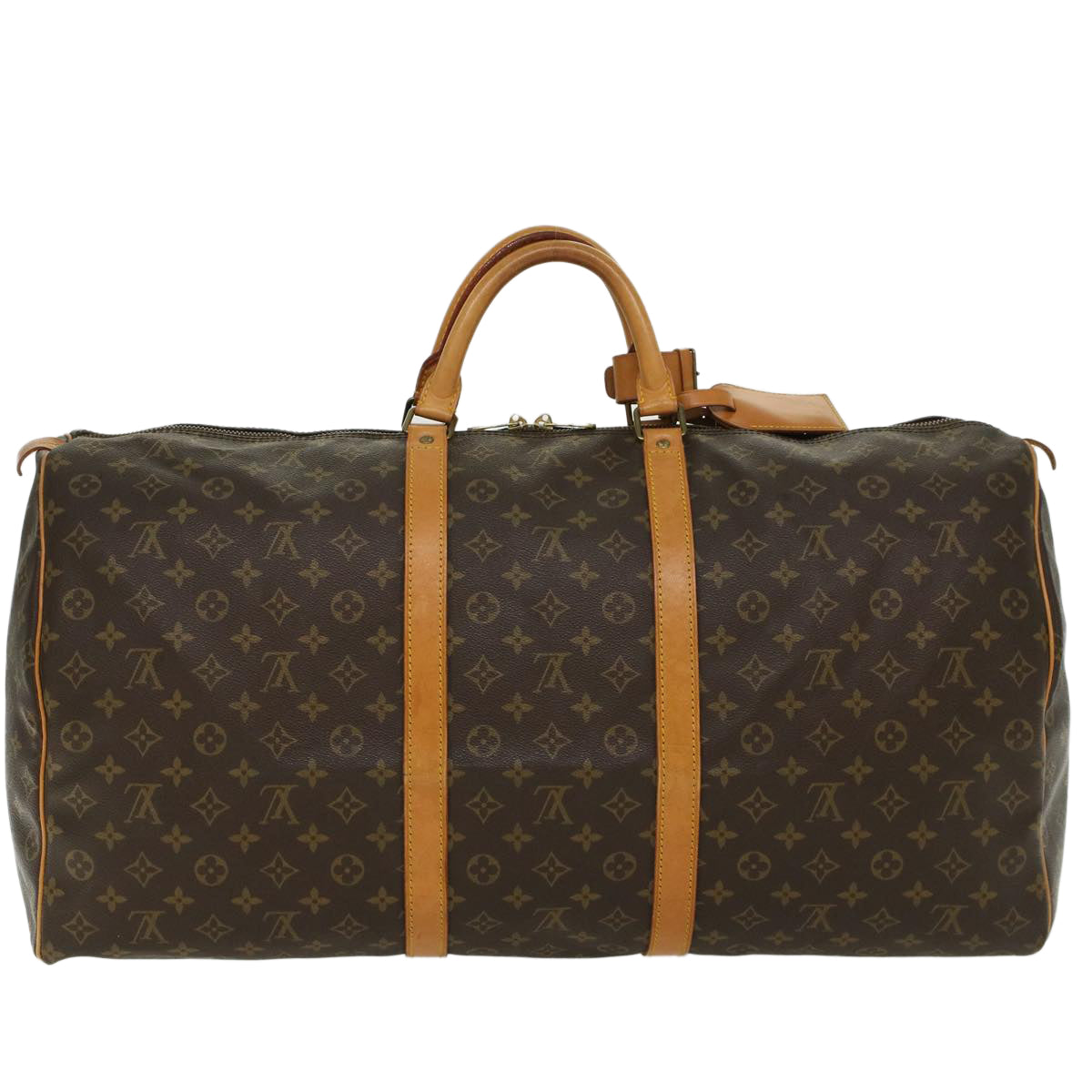LOUIS VUITTON Monogram Keepall 60 Boston Bag M41422 LV bs6143