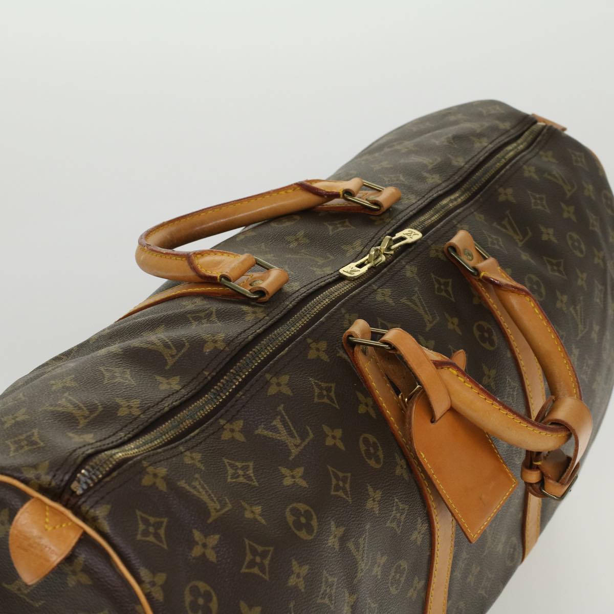 LOUIS VUITTON Monogram Keepall 60 Boston Bag M41422 LV bs6143