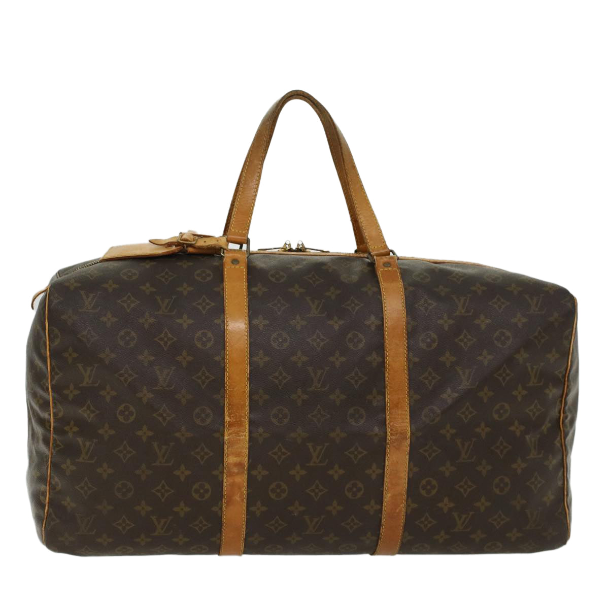 LOUIS VUITTON Monogram Sac Souple 55 Boston Bag M41622 LV bs6144