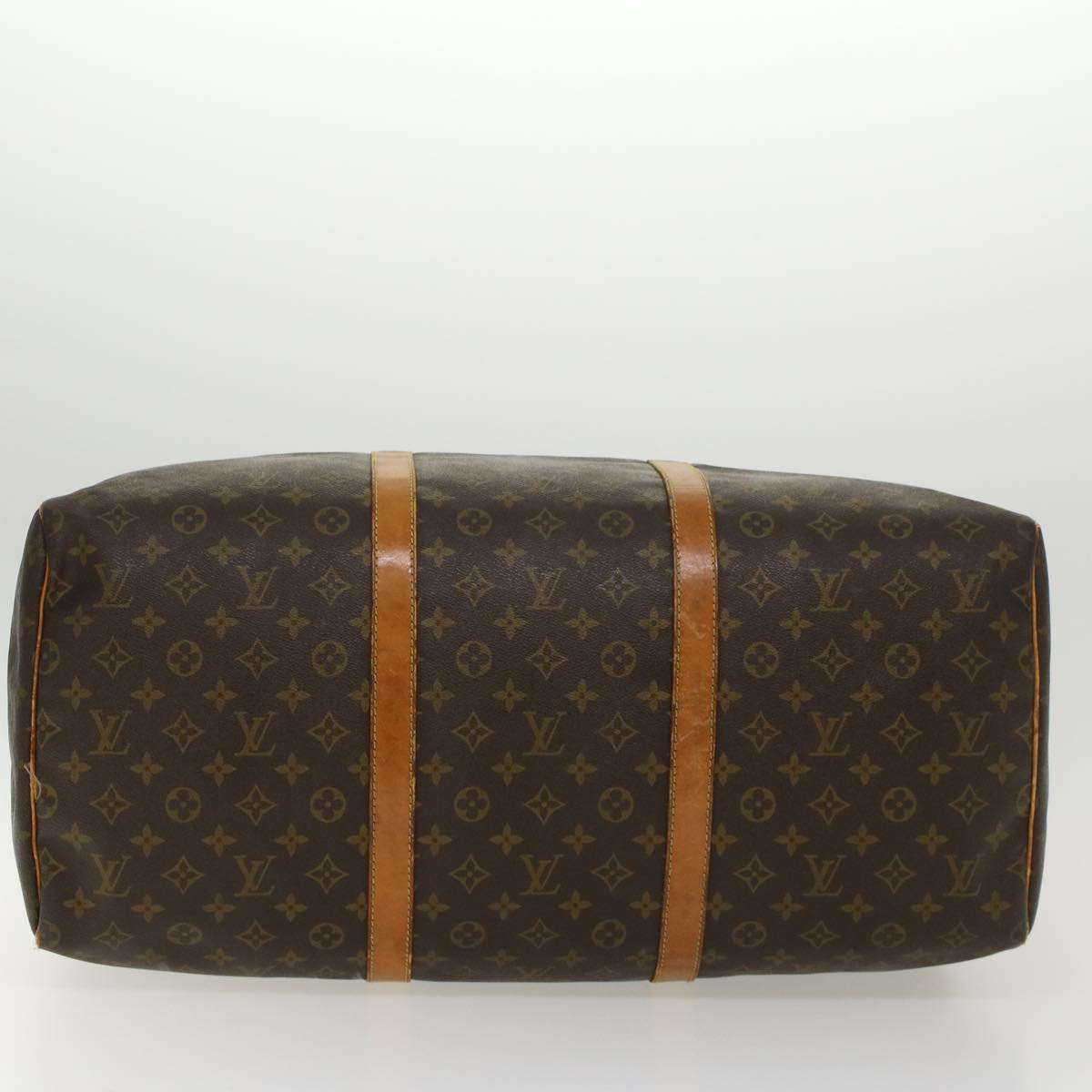 LOUIS VUITTON Monogram Sac Souple 55 Boston Bag M41622 LV bs6144