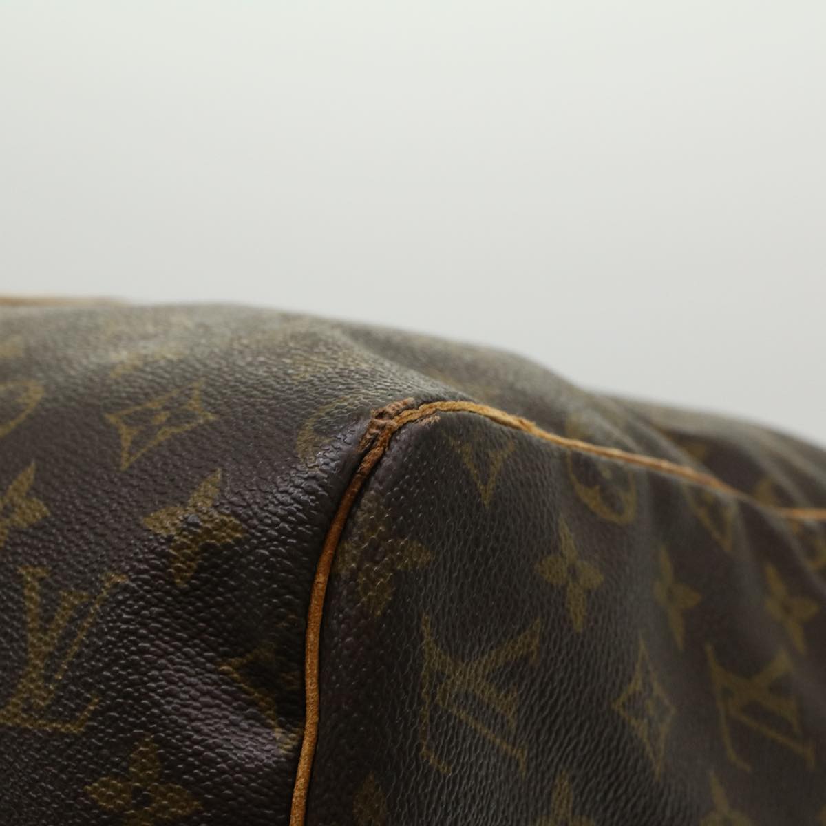 LOUIS VUITTON Monogram Sac Souple 55 Boston Bag M41622 LV bs6144