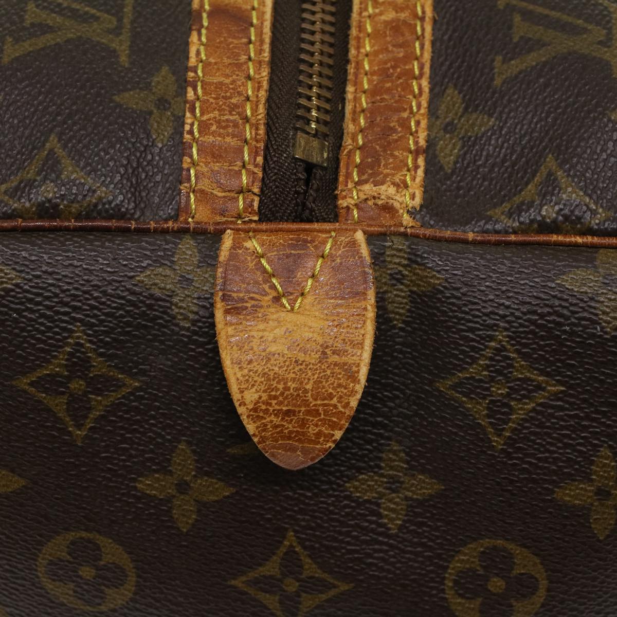 LOUIS VUITTON Monogram Sac Souple 55 Boston Bag M41622 LV bs6144