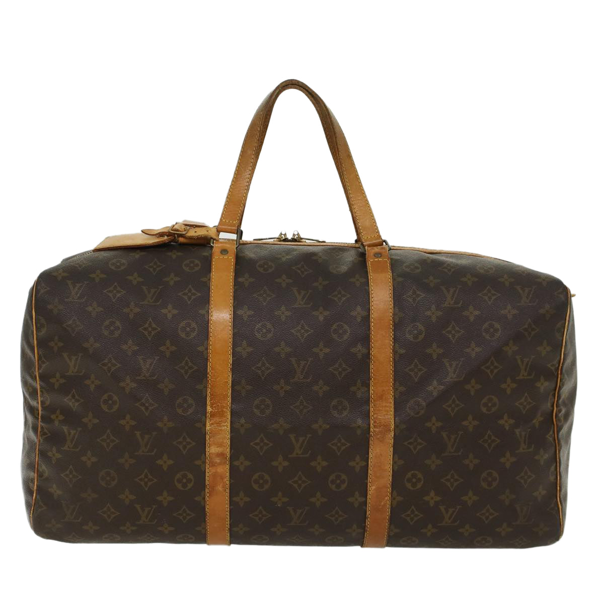 LOUIS VUITTON Monogram Sac Souple 55 Boston Bag M41622 LV bs6144