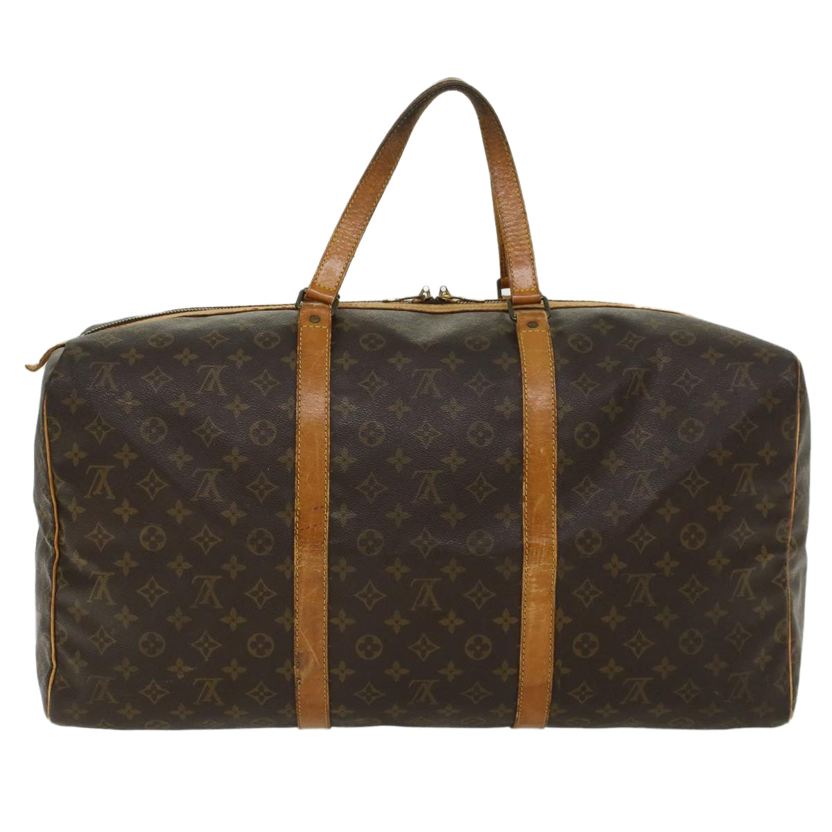 LOUIS VUITTON Monogram Sac Souple 55 Boston Bag M41622 LV bs6144