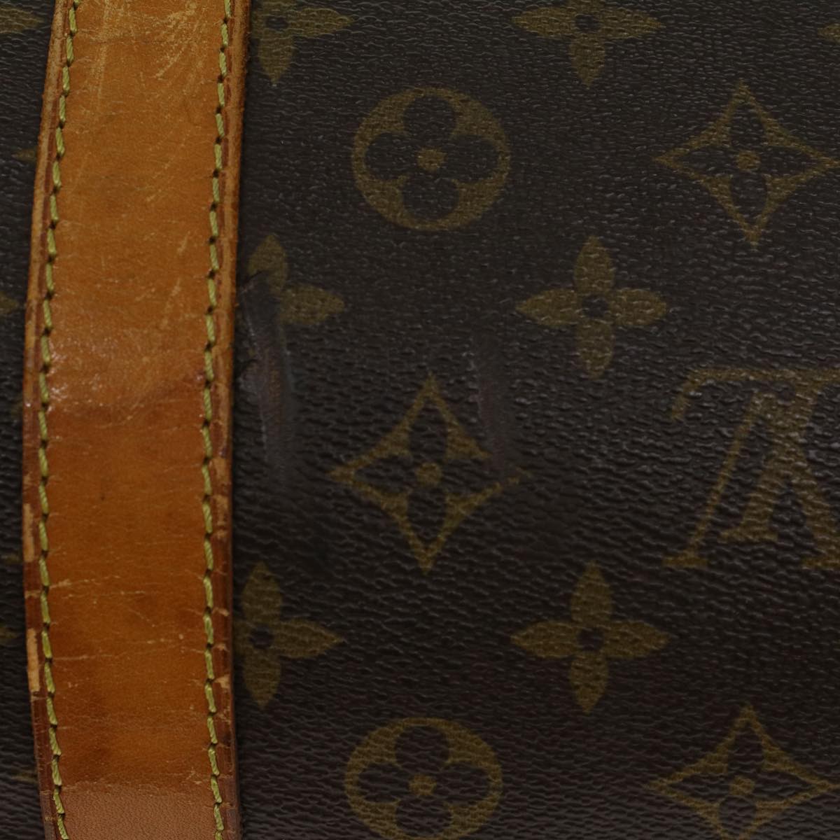 LOUIS VUITTON Monogram Sac Souple 55 Boston Bag M41622 LV bs6144