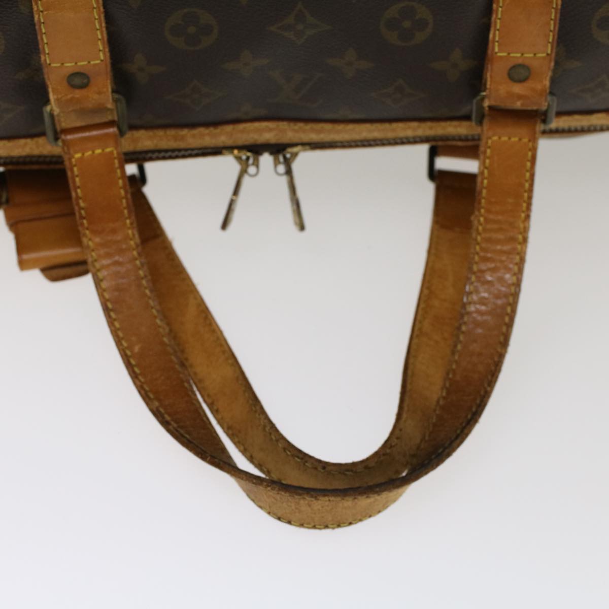 LOUIS VUITTON Monogram Sac Souple 55 Boston Bag M41622 LV bs6144
