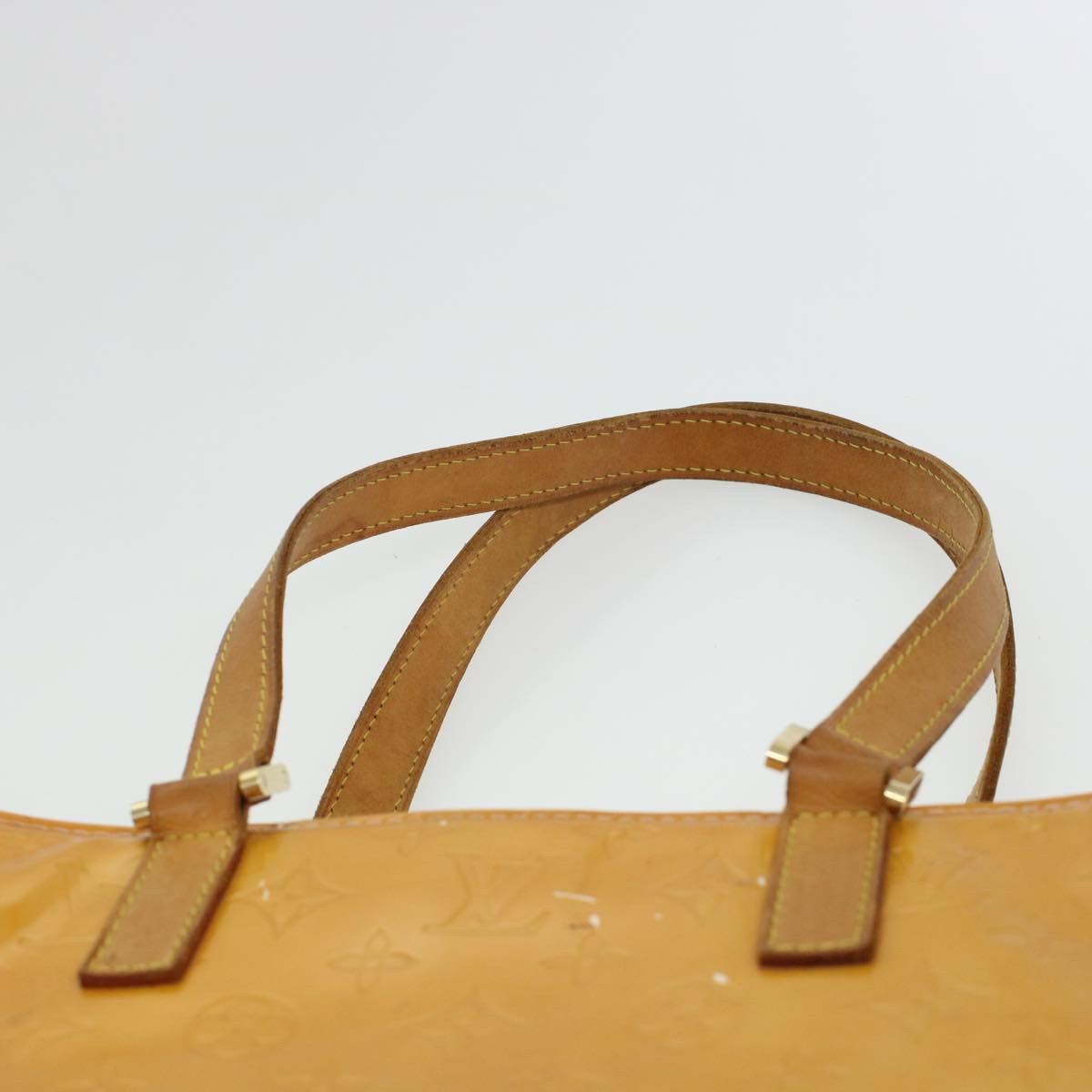 LOUIS VUITTON Vernis Columbus Tote Bag Marshmallow Pink M91032 LV bs6146