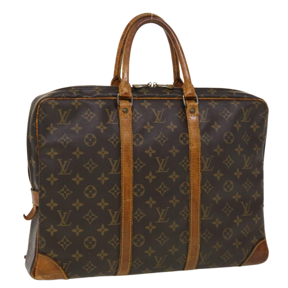 LOUIS VUITTON Monogram Porte Documents Voyage Business Bag M53361 LV bs6176