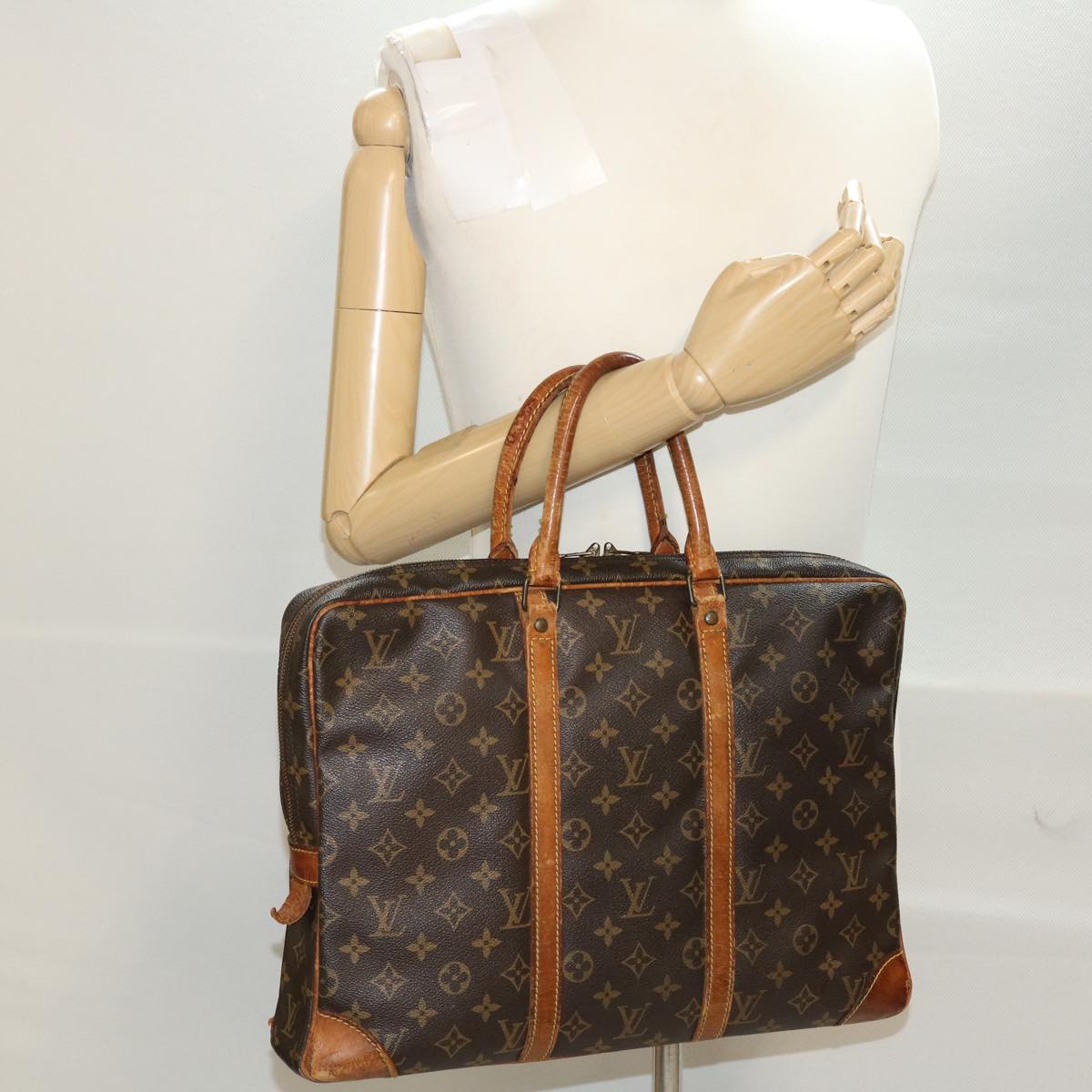 LOUIS VUITTON Monogram Porte Documents Voyage Business Bag M53361 LV bs6176