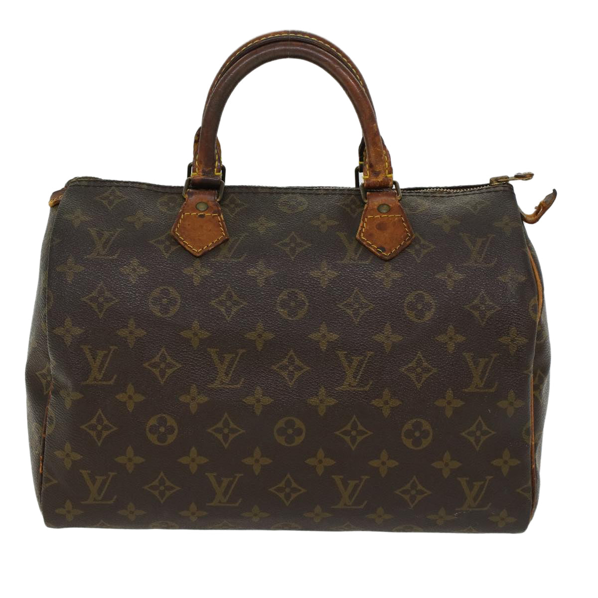 LOUIS VUITTON Monogram Speedy 30 Hand Bag M41526 LV bs6189