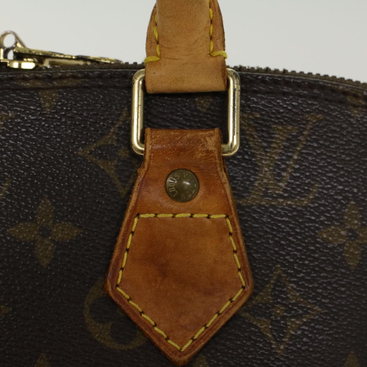LOUIS VUITTON Monogram Alma Hand Bag M51130 LV bs6196