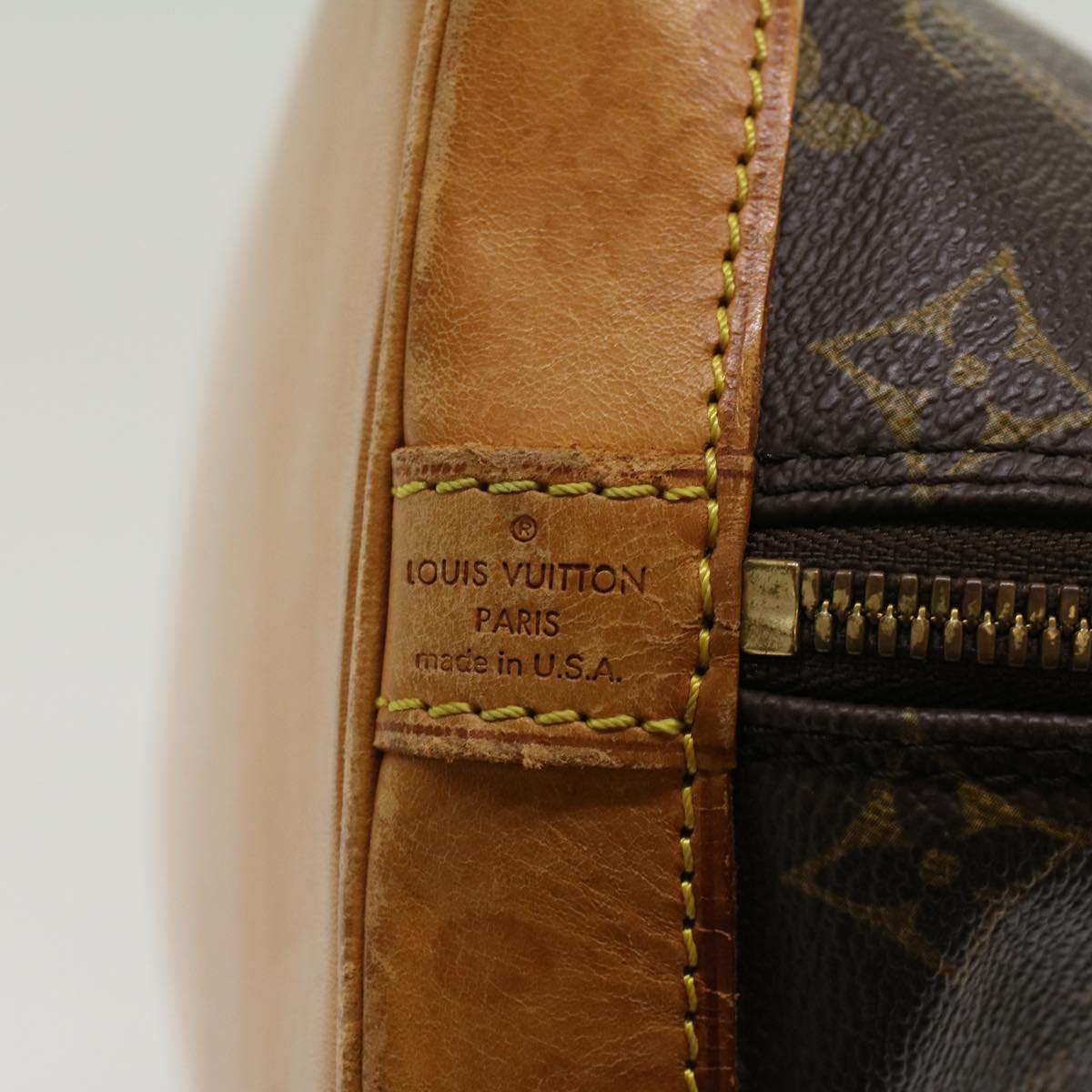 LOUIS VUITTON Monogram Alma Hand Bag M51130 LV bs6205