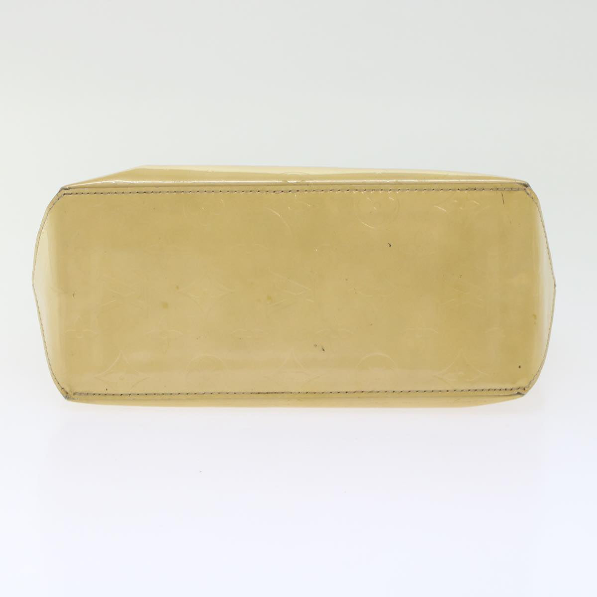 LOUIS VUITTON Monogram Vernis Reade PM Hand Bag Beige M91334 LV bs6213