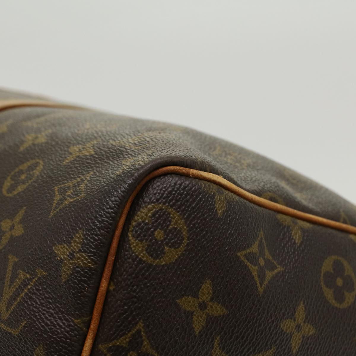 LOUIS VUITTON Monogram Keepall Bandouliere 45 Boston Bag M41418 LV bs6216