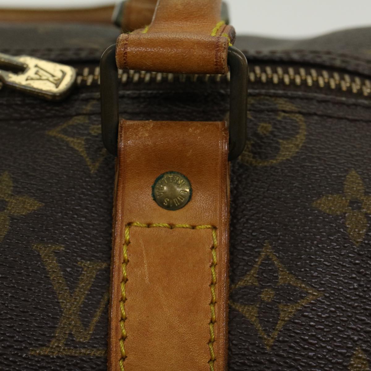 LOUIS VUITTON Monogram Keepall Bandouliere 45 Boston Bag M41418 LV bs6216