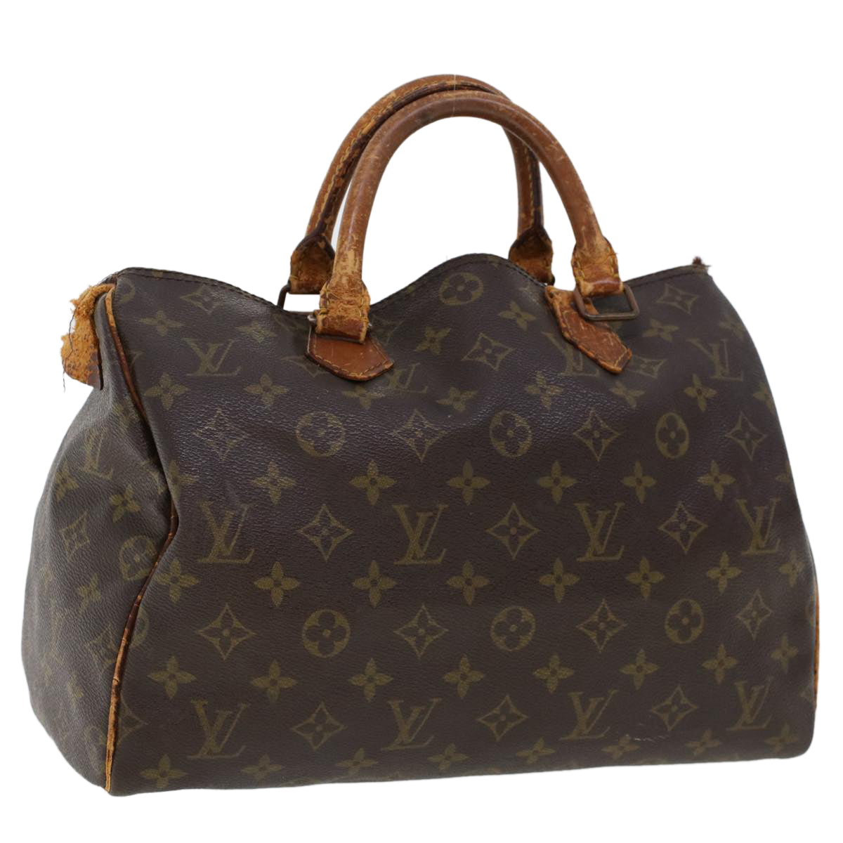 LOUIS VUITTON Monogram Speedy 30 Hand Bag M41526 LV bs6219