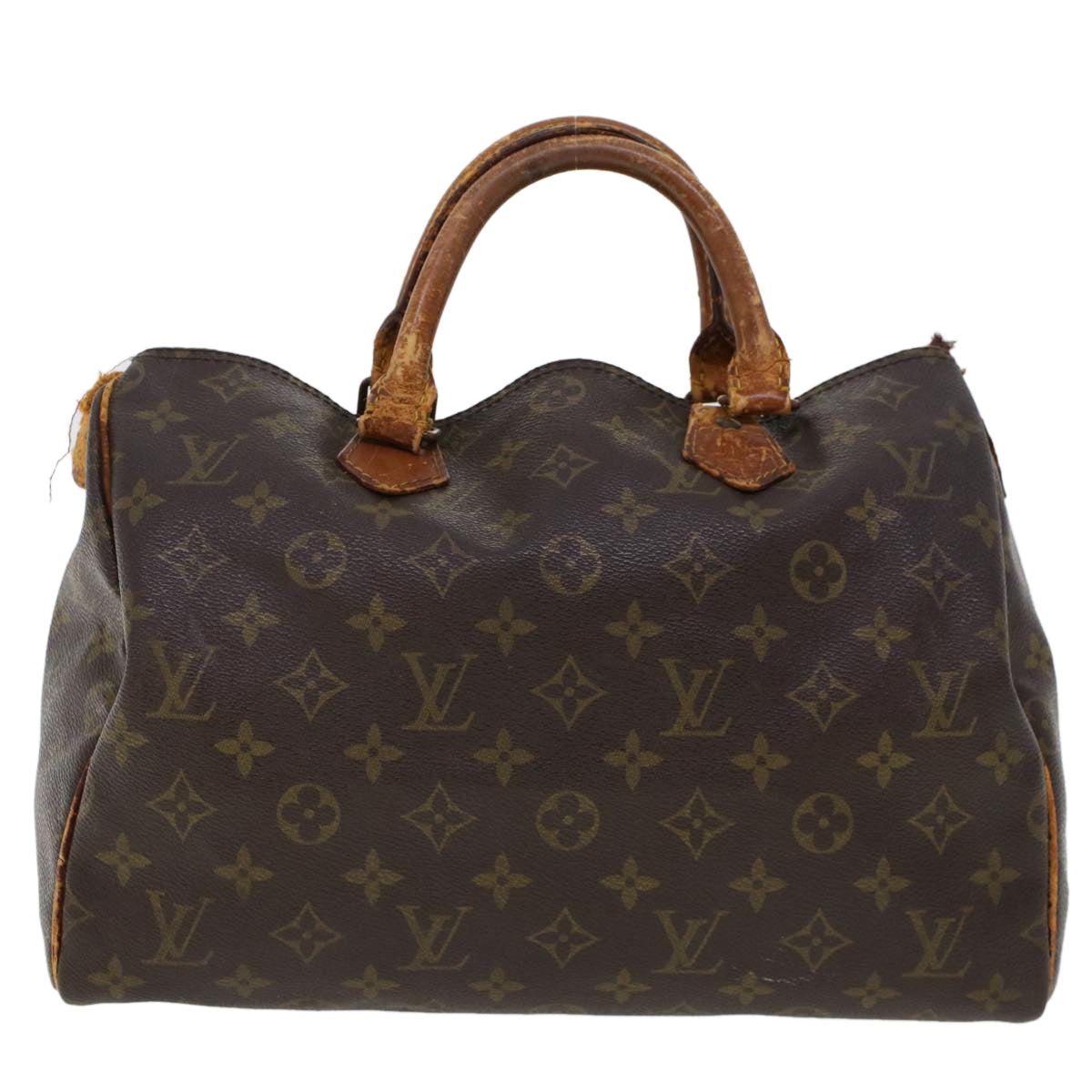 LOUIS VUITTON Monogram Speedy 30 Hand Bag M41526 LV bs6219