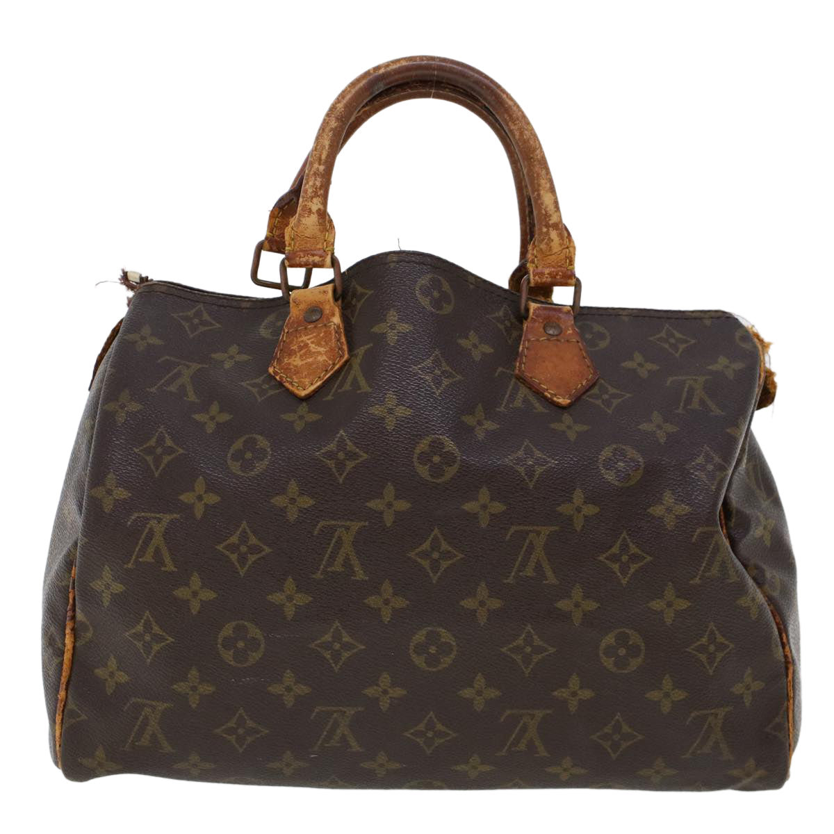 LOUIS VUITTON Monogram Speedy 30 Hand Bag M41526 LV bs6219