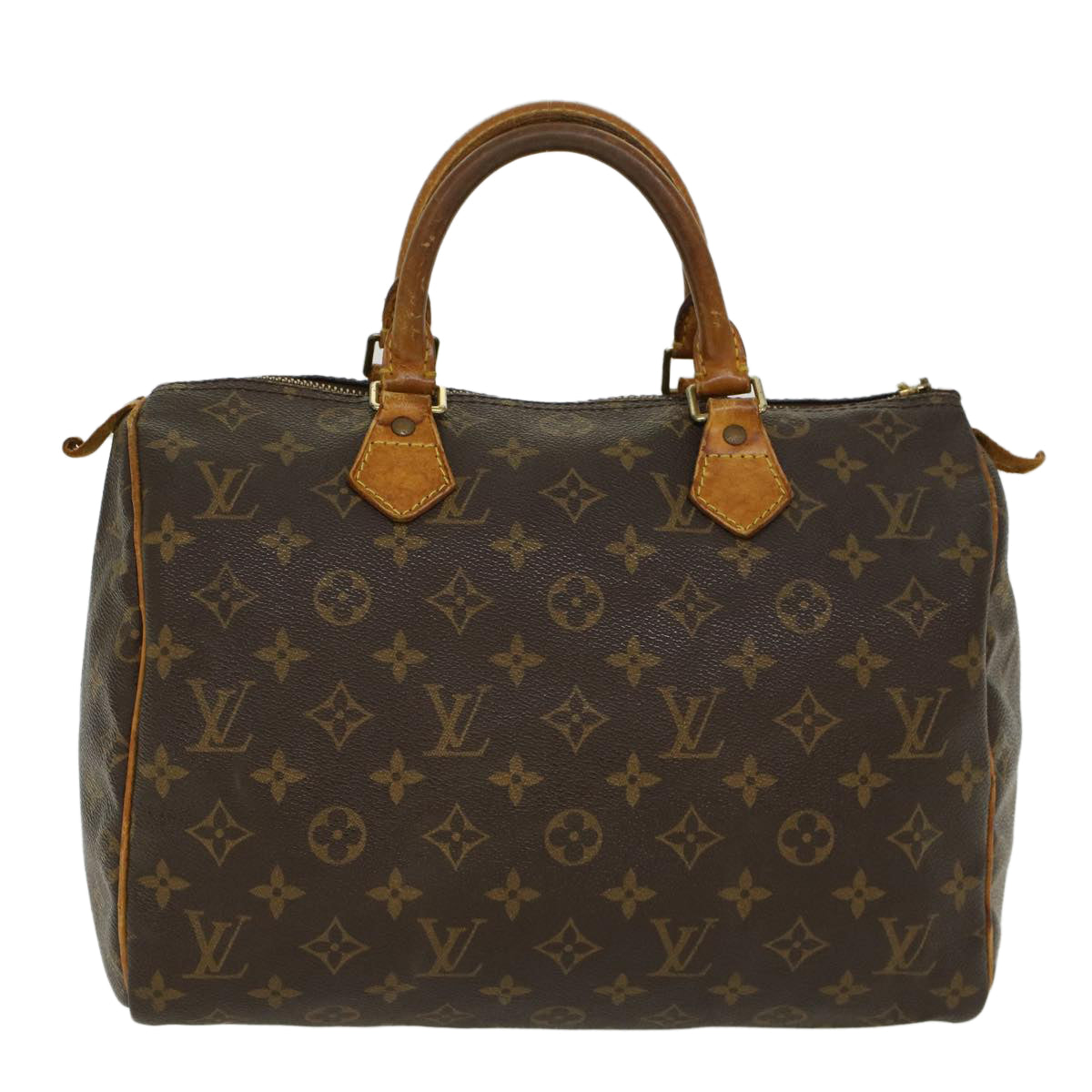 LOUIS VUITTON Monogram Speedy 30 Hand Bag M41526 LV bs6220