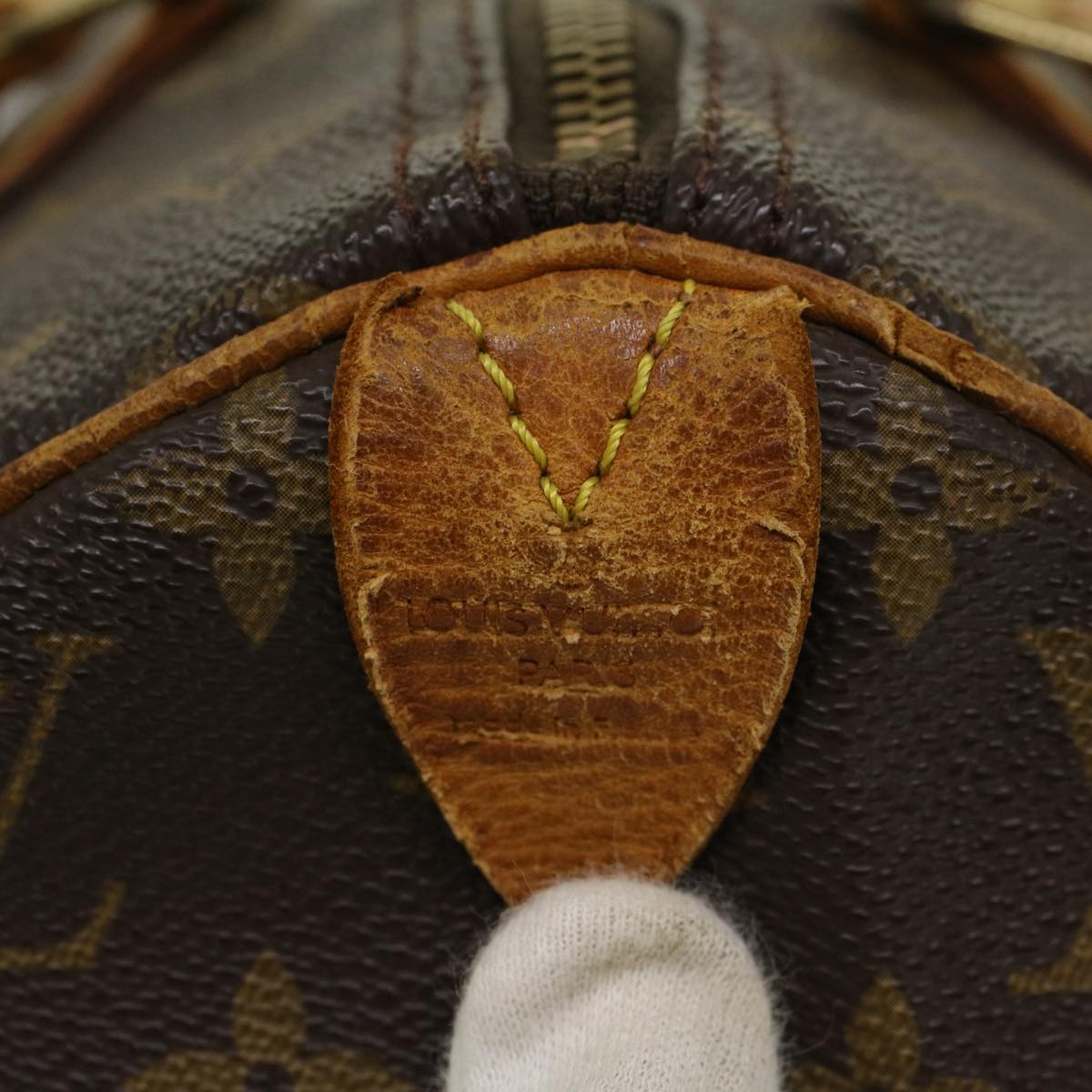 LOUIS VUITTON Monogram Speedy 30 Hand Bag M41526 LV bs6220