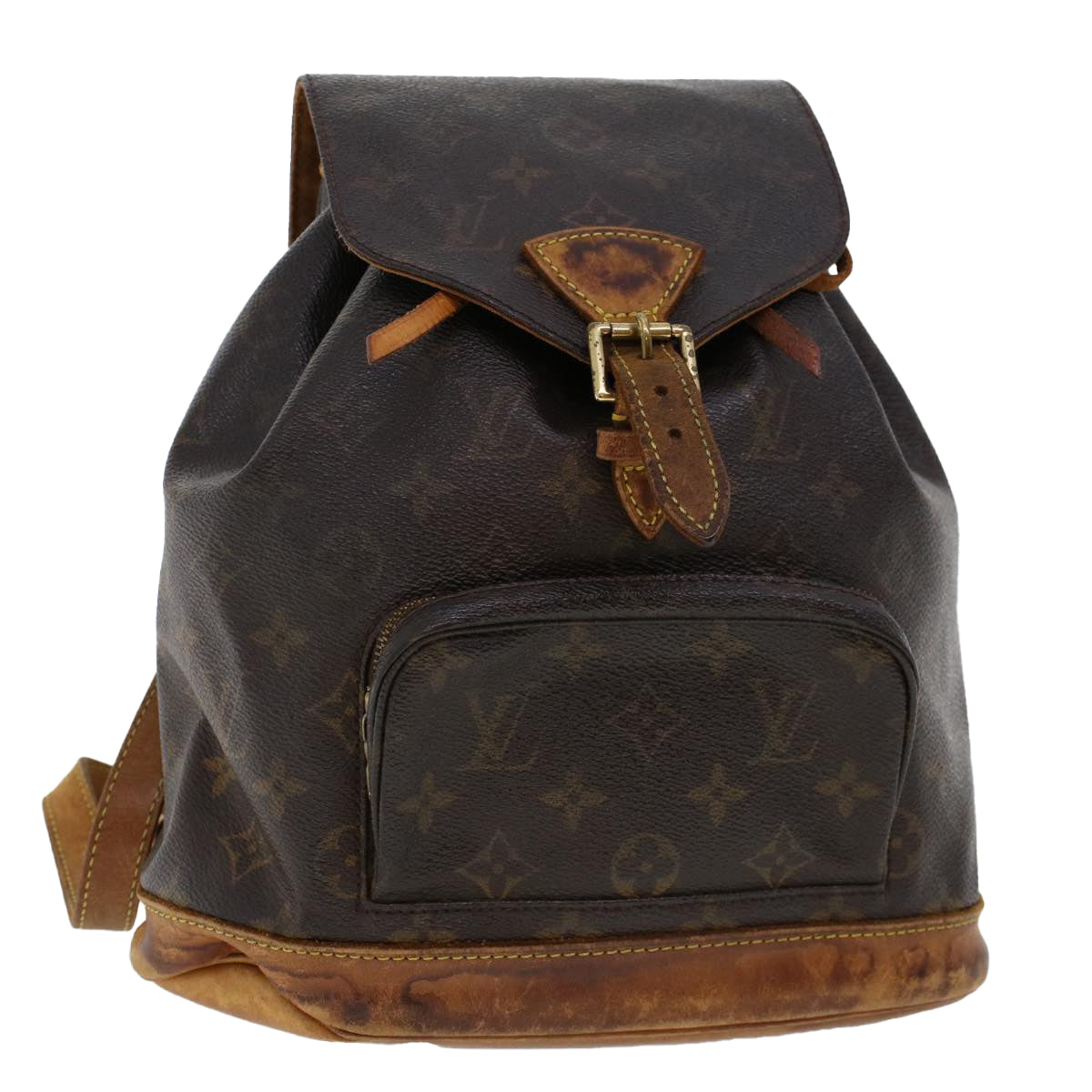 LOUIS VUITTON Monogram Montsouris MM Backpack M51136 LV bs6225