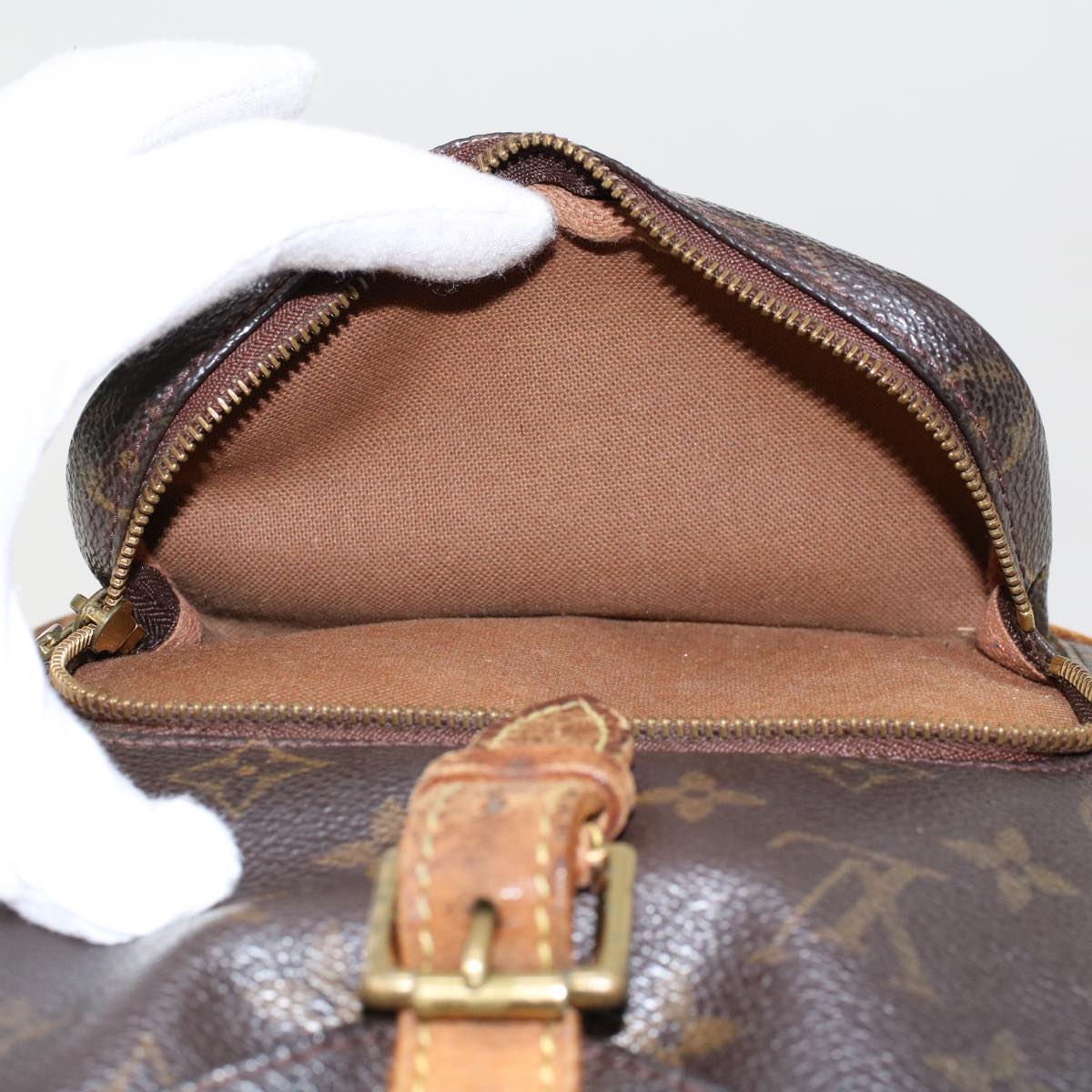 LOUIS VUITTON Monogram Montsouris MM Backpack M51136 LV bs6225