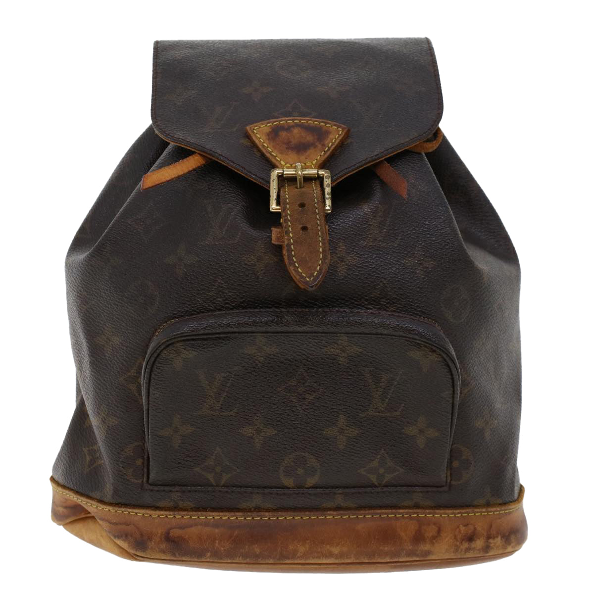 LOUIS VUITTON Monogram Montsouris MM Backpack M51136 LV bs6225