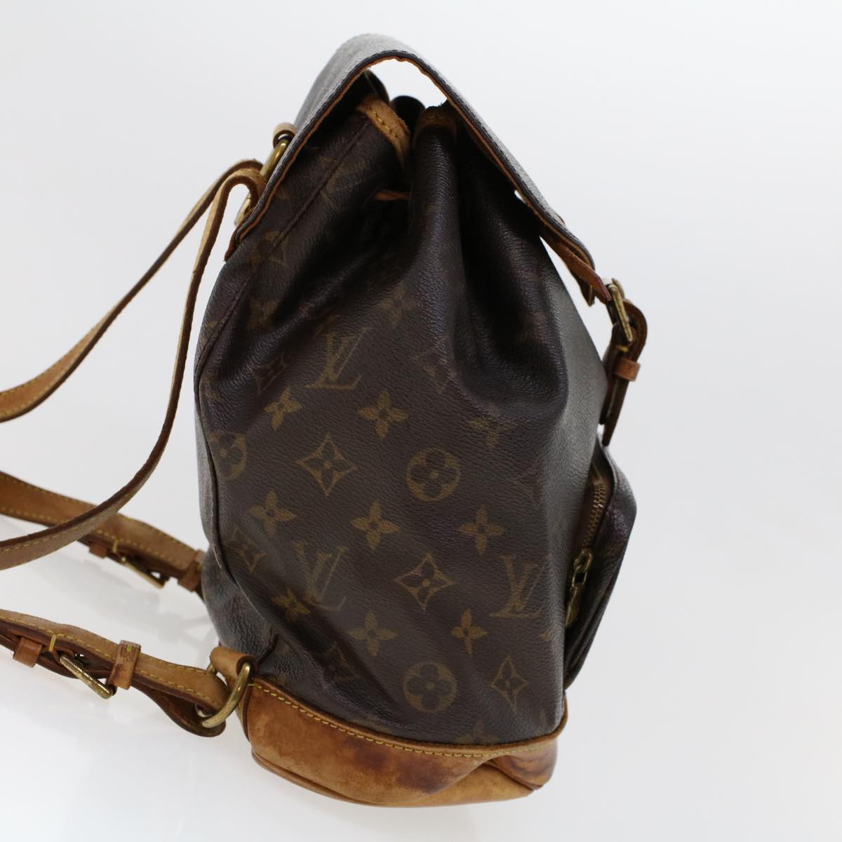 LOUIS VUITTON Monogram Montsouris MM Backpack M51136 LV bs6225