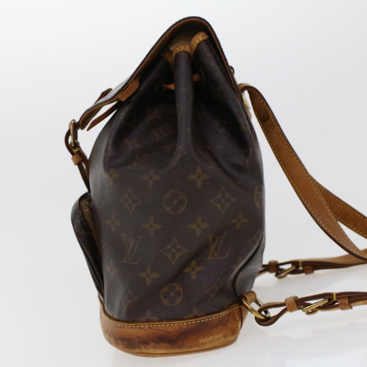 LOUIS VUITTON Monogram Montsouris MM Backpack M51136 LV bs6225