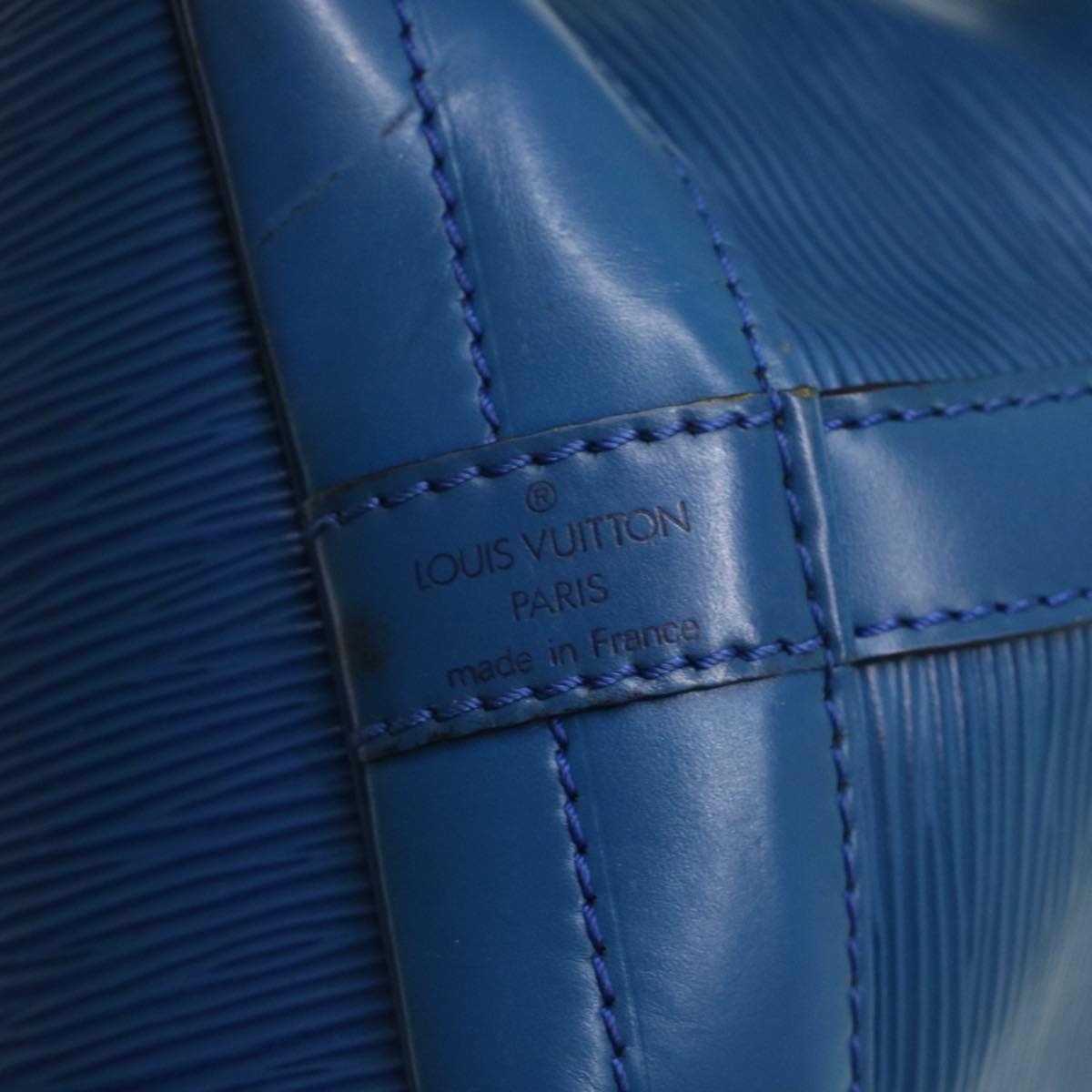 LOUIS VUITTON Epi Noe Shoulder Bag Blue M44005 LV bs6236