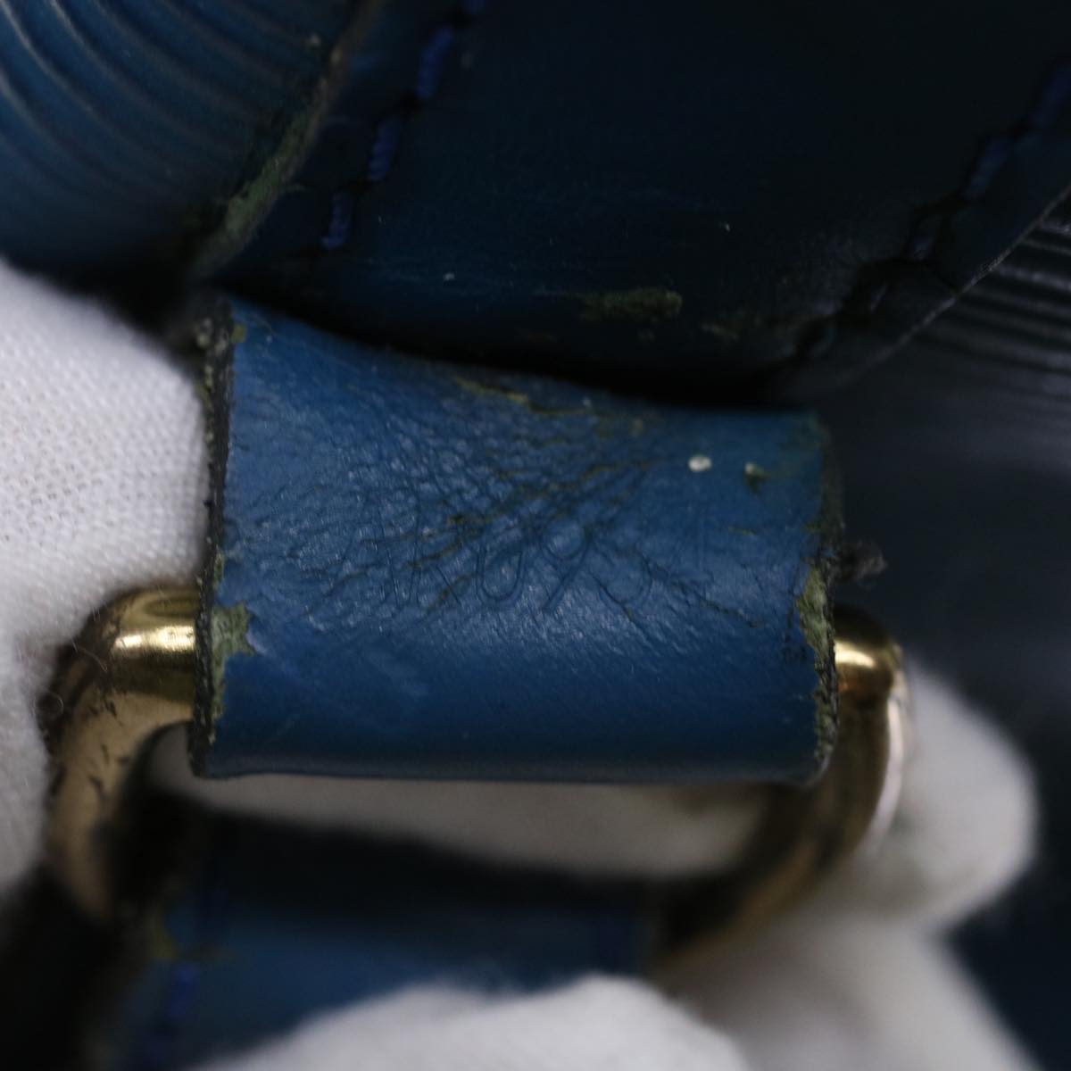 LOUIS VUITTON Epi Noe Shoulder Bag Blue M44005 LV bs6236