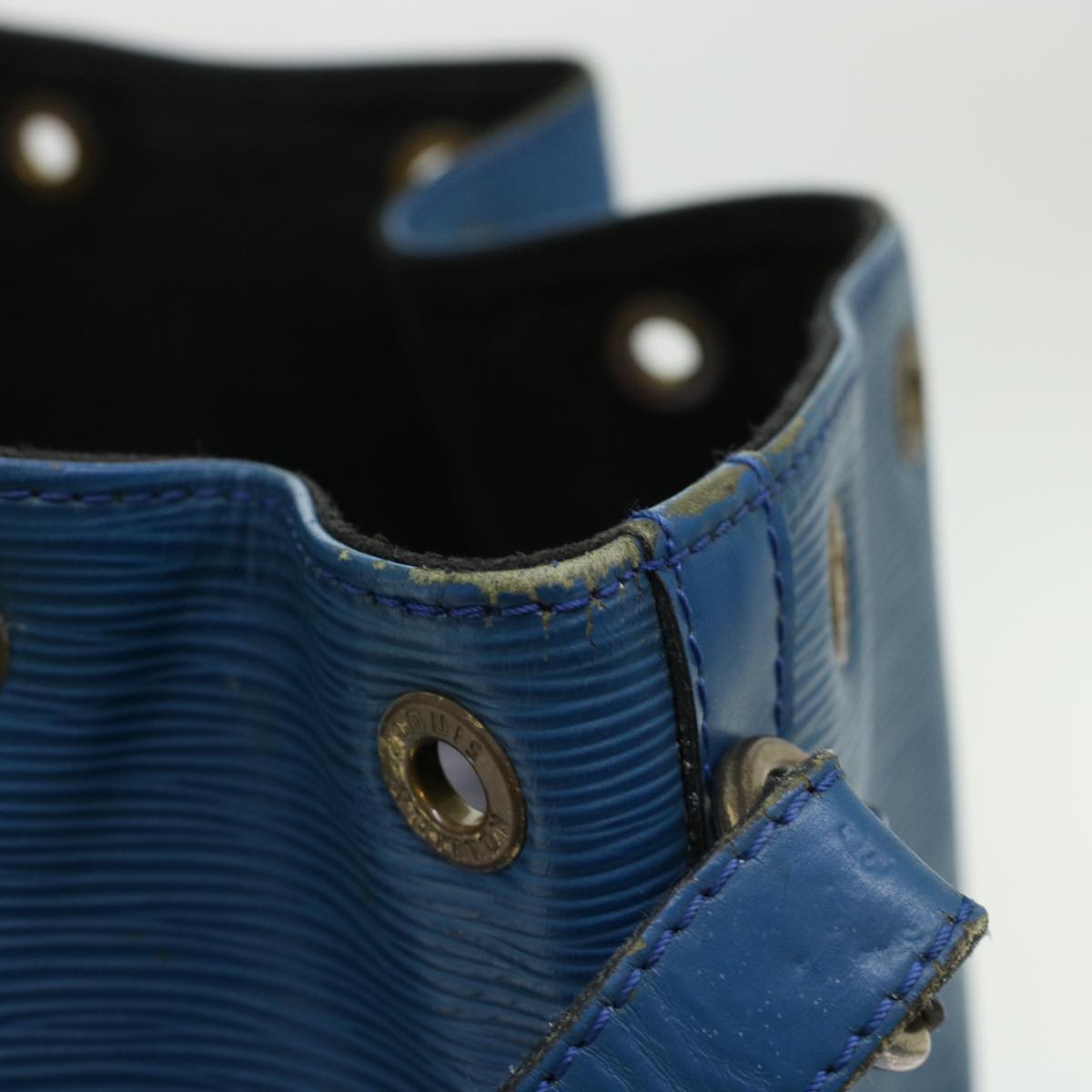 LOUIS VUITTON Epi Noe Shoulder Bag Blue M44005 LV bs6236