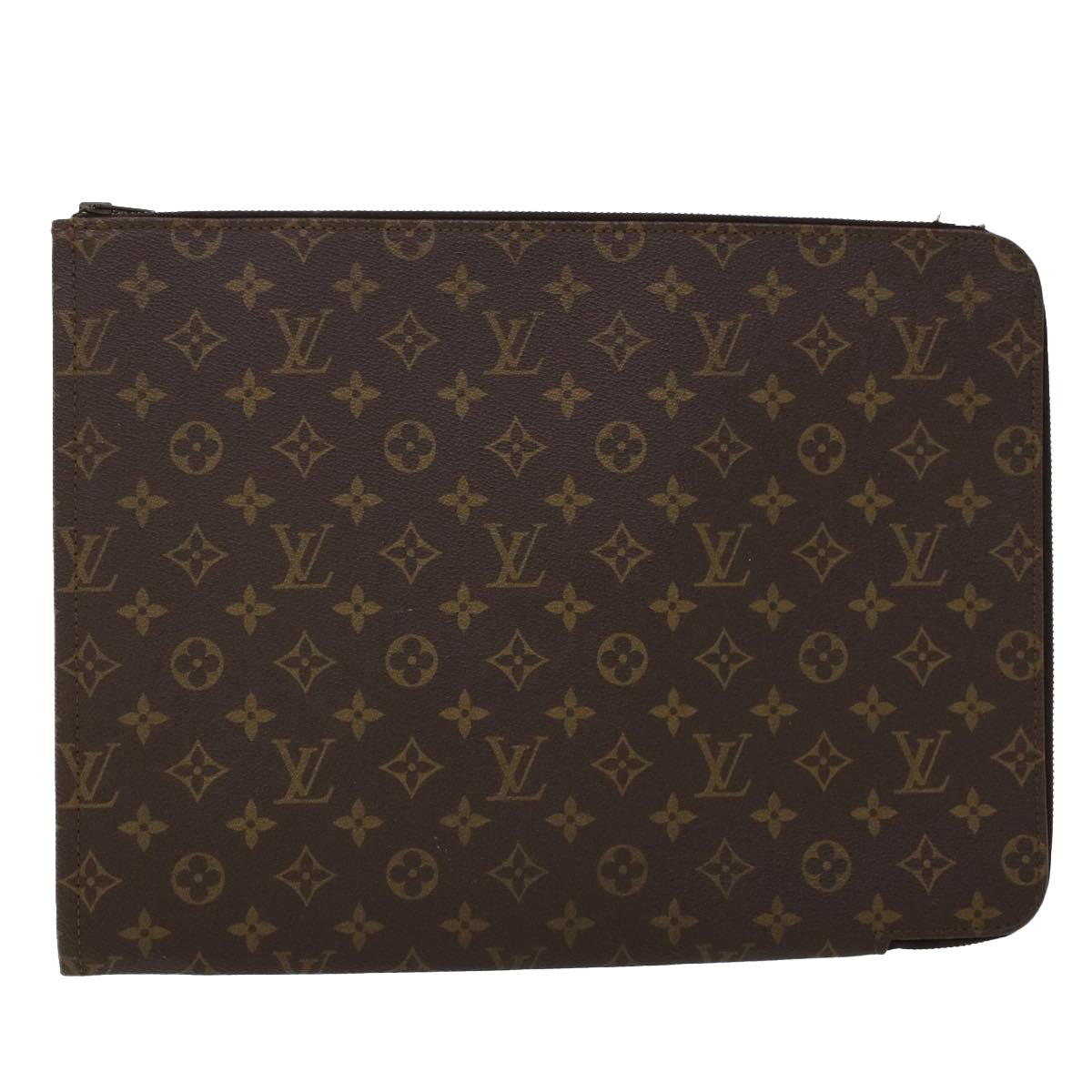 LOUIS VUITTON Monogram Poche Document Briefcase Vintage M53400 LV bs6238