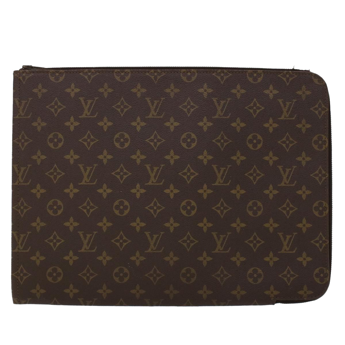 LOUIS VUITTON Monogram Poche Document Briefcase Vintage M53400 LV bs6238