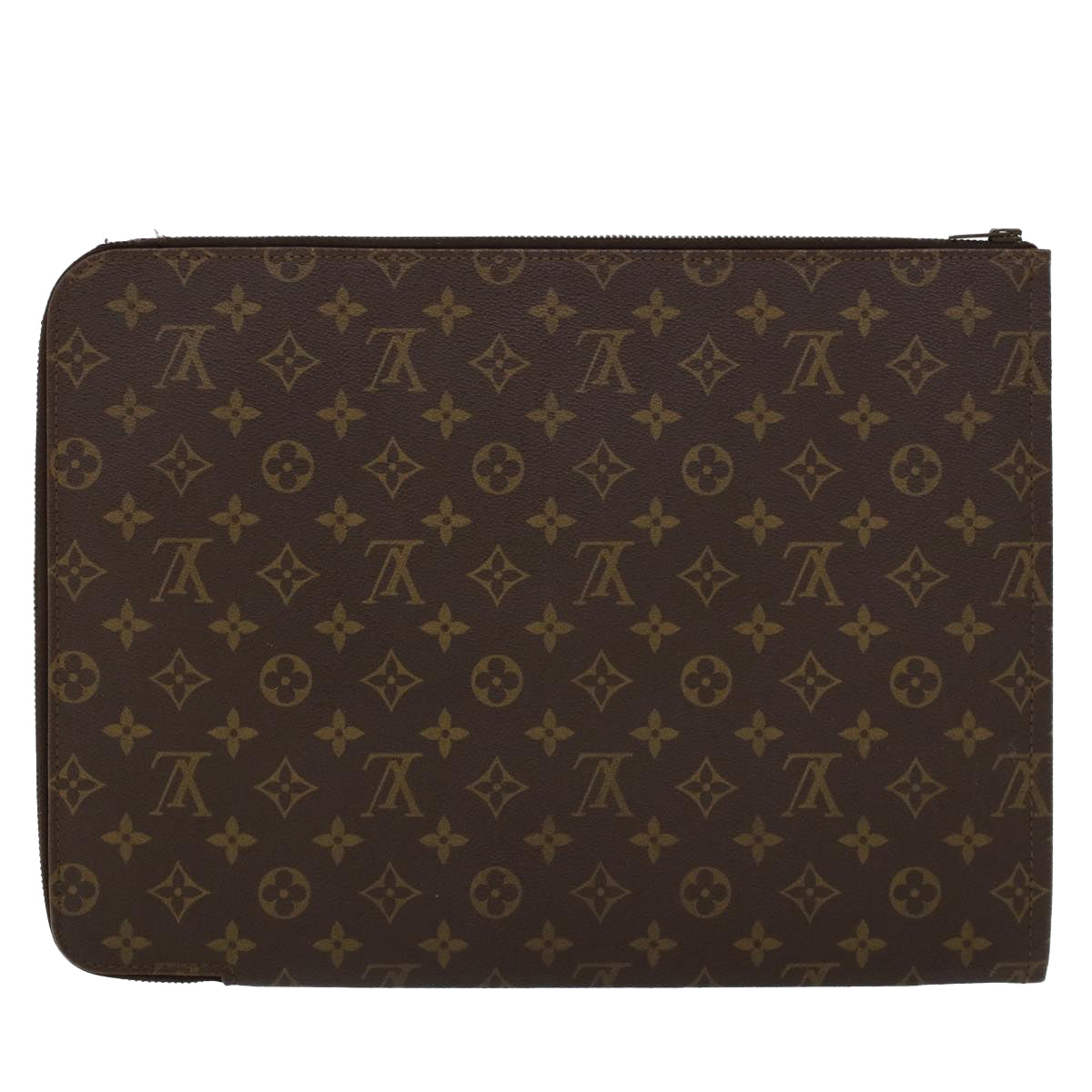 LOUIS VUITTON Monogram Poche Document Briefcase Vintage M53400 LV bs6238
