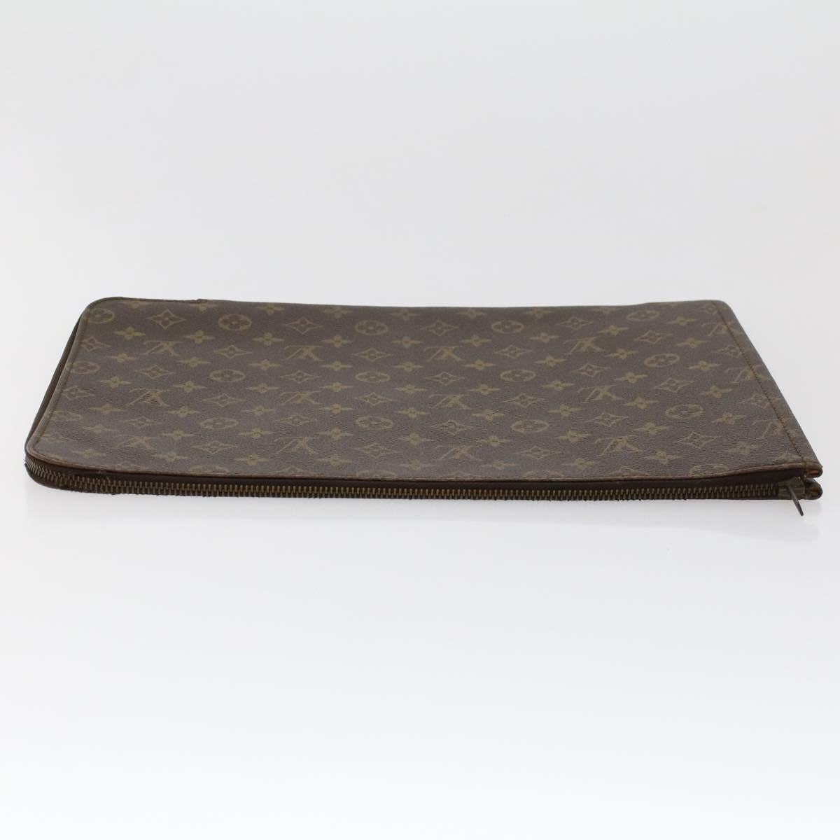 LOUIS VUITTON Monogram Poche Document Briefcase Vintage M53400 LV bs6238