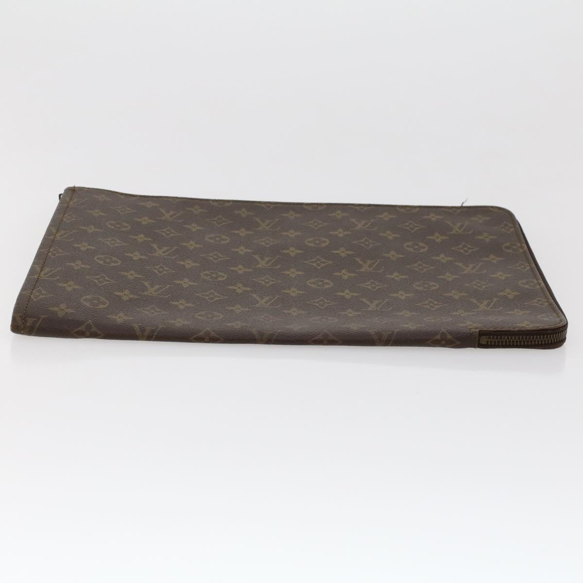 LOUIS VUITTON Monogram Poche Document Briefcase Vintage M53400 LV bs6238