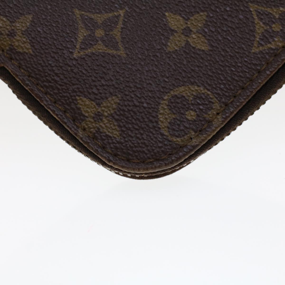 LOUIS VUITTON Monogram Poche Document Briefcase Vintage M53400 LV bs6238