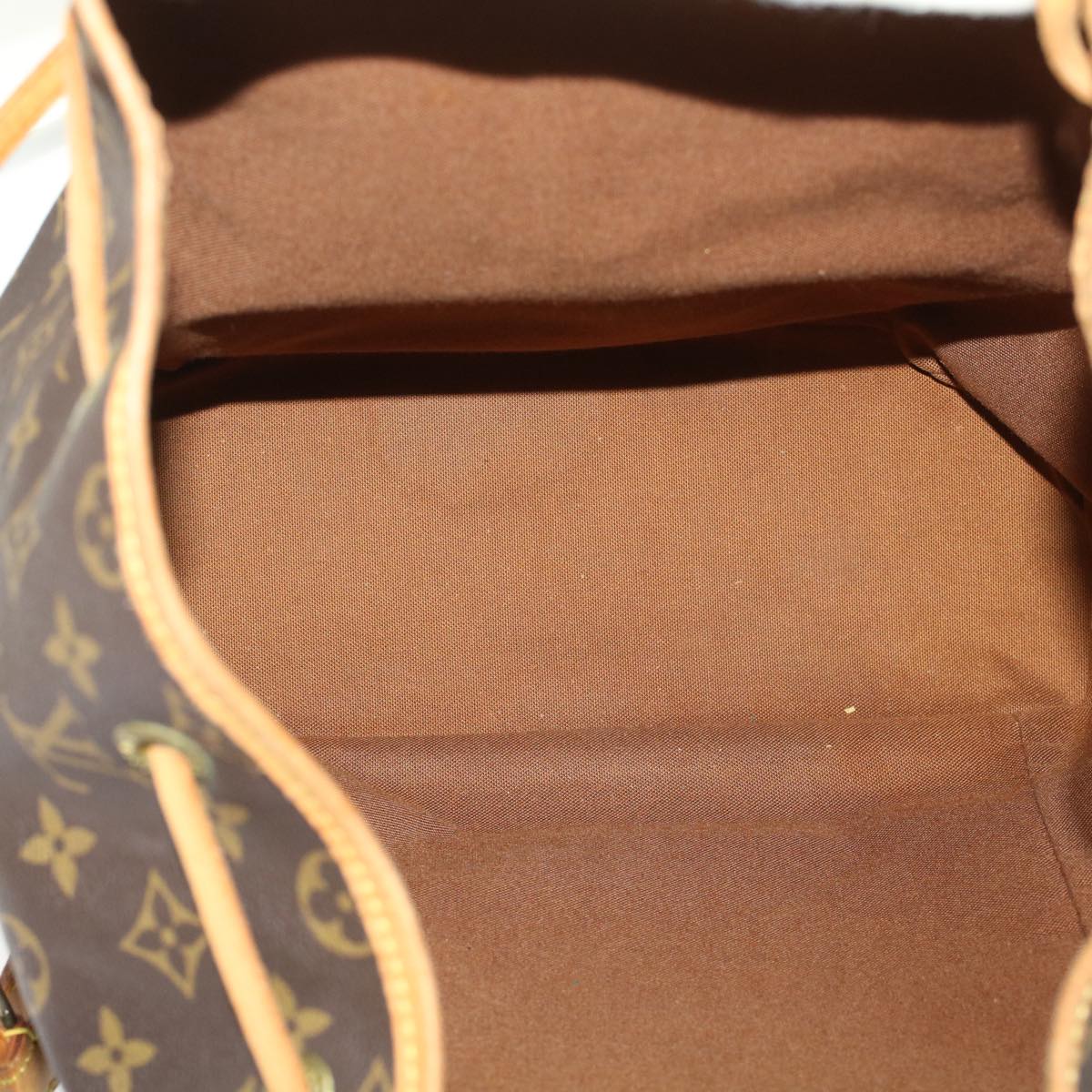 LOUIS VUITTON Monogram Montsouris GM Backpack M51135 LV bs6242