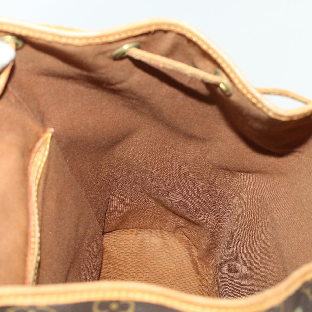 LOUIS VUITTON Monogram Montsouris GM Backpack M51135 LV bs6242