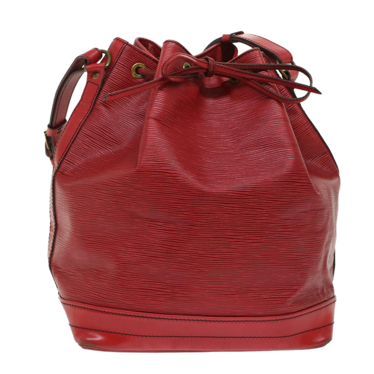 LOUIS VUITTON Epi Noe Shoulder Bag Red M44007 LV bs6243