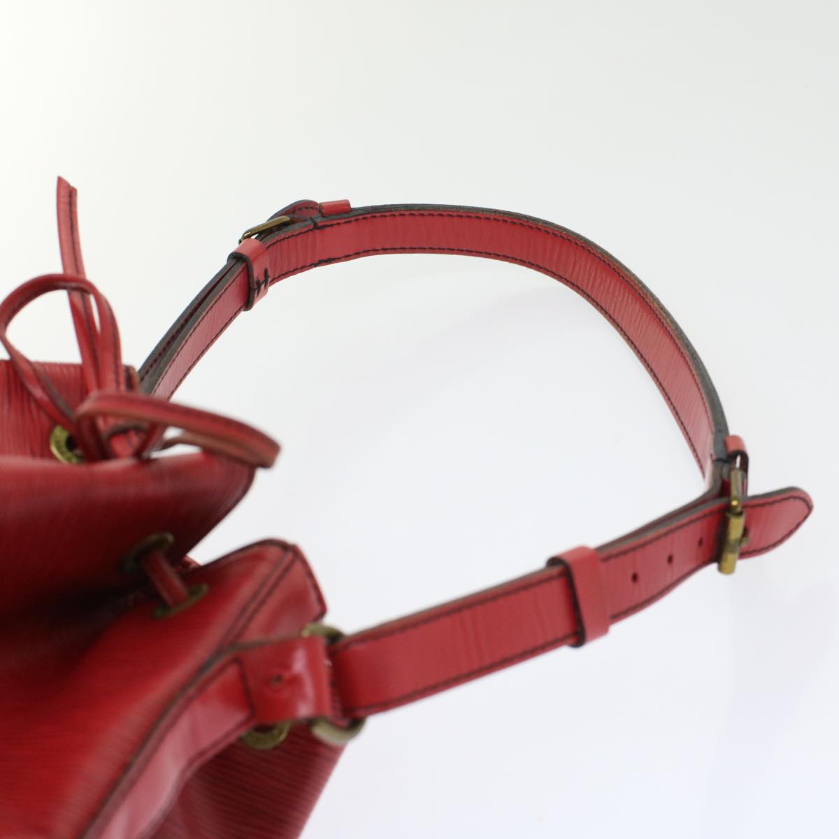 LOUIS VUITTON Epi Noe Shoulder Bag Red M44007 LV bs6243
