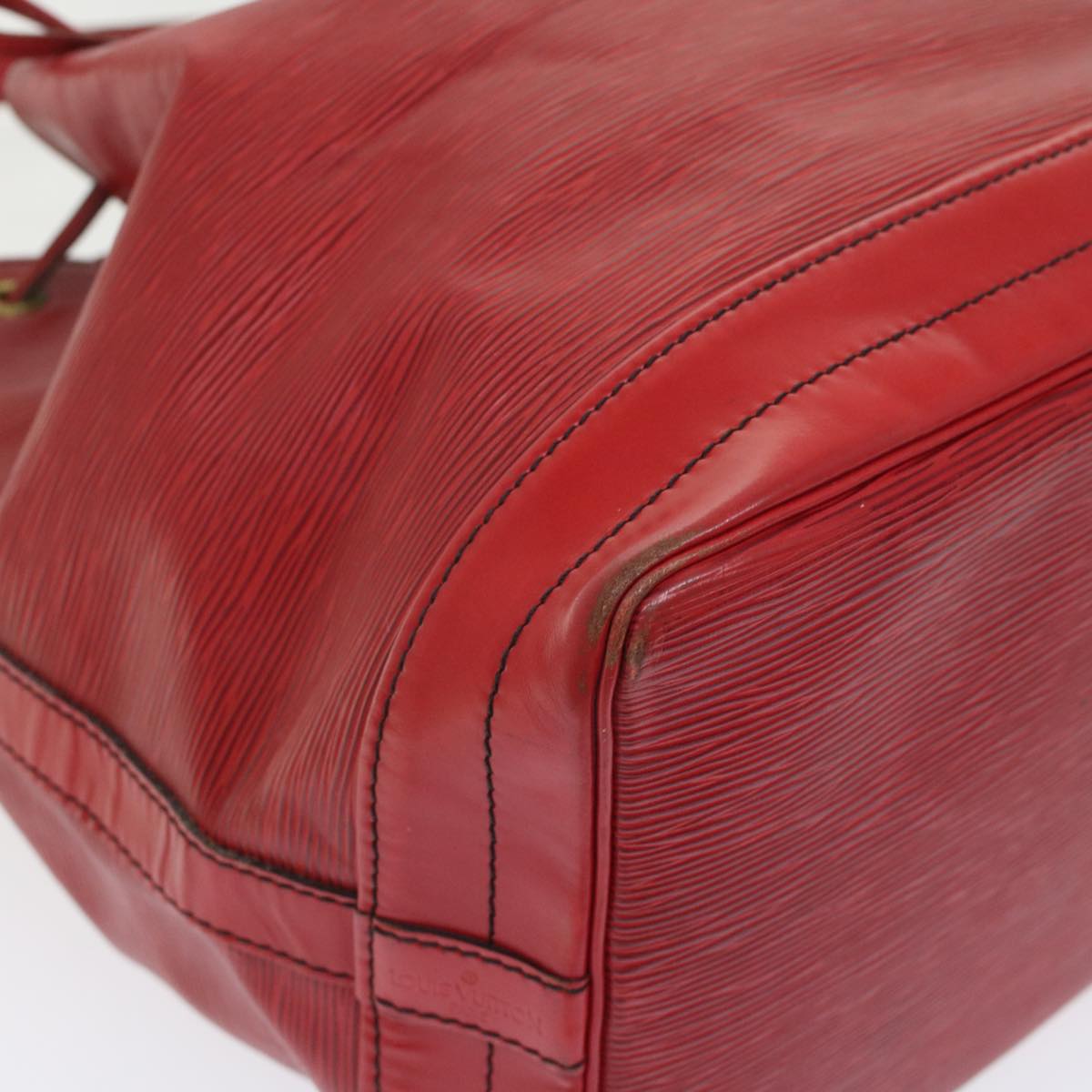 LOUIS VUITTON Epi Noe Shoulder Bag Red M44007 LV bs6243