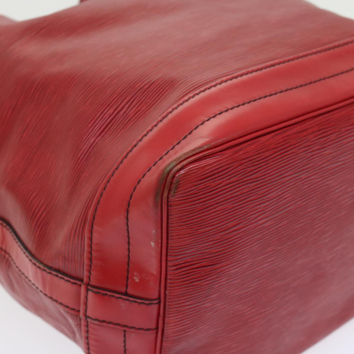 LOUIS VUITTON Epi Noe Shoulder Bag Red M44007 LV bs6243
