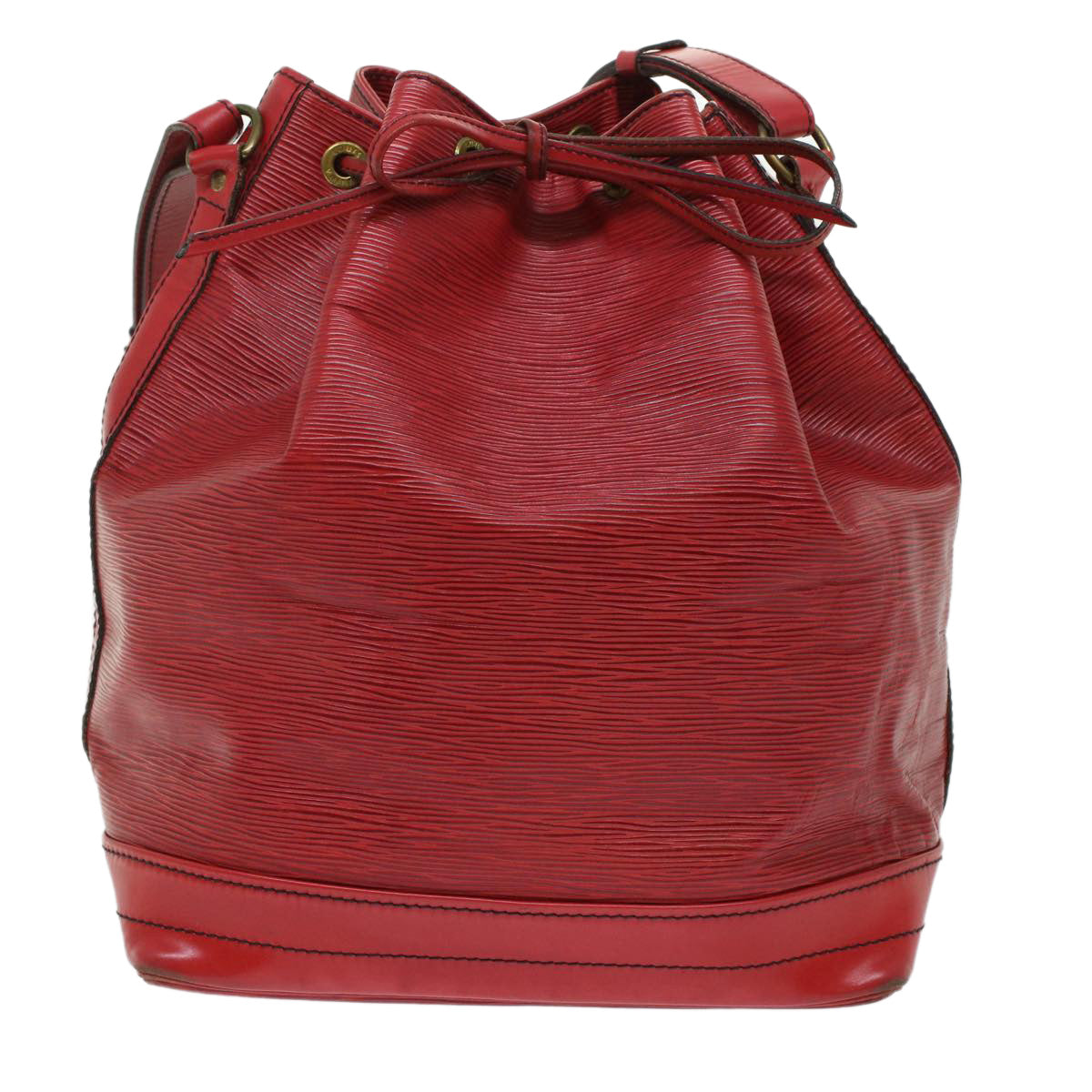 LOUIS VUITTON Epi Noe Shoulder Bag Red M44007 LV bs6243